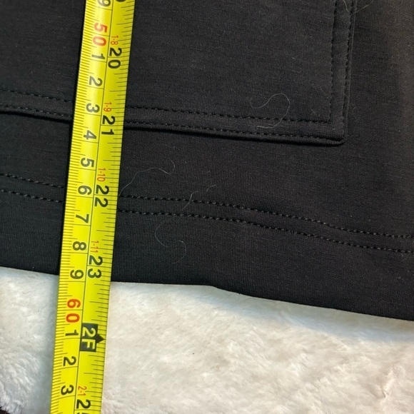 NWT Democracy Jacket Medium Black Soft Stretchy Steel-tone Zippers Pullstrings - Picture 15 of 16